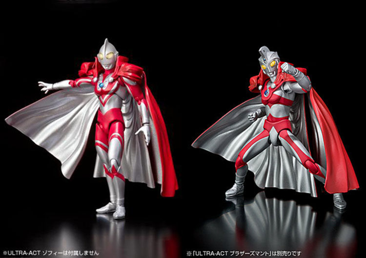 (日版全新)万代ultra act 奥特曼六兄弟 专用斗篷 披风 支架配件