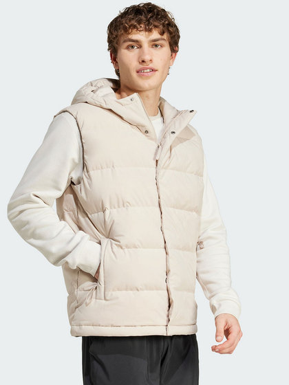 Adidas 2024 가을과 겨울 뉴 남자 다운 조끼 후드 조끼 따뜻하고 편안하고 간단한 IX8857 Adidas 2024 가을과 겨울 뉴 남자 다운 조끼 후드 조끼 따뜻하고 편안하고 간단한 IX8857