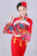 2020 New Ethnic Yangko Costume Waist Drum Costume Fan Dance Square Dance Yangko Costume Performance Costume ລາຄາພິເສດສໍາລັບແມ່ຍິງ