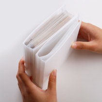 Insert bag type A6 container large capacity Sticker Card Bill Invoice to sign Favorite Photo Album 40 Page
