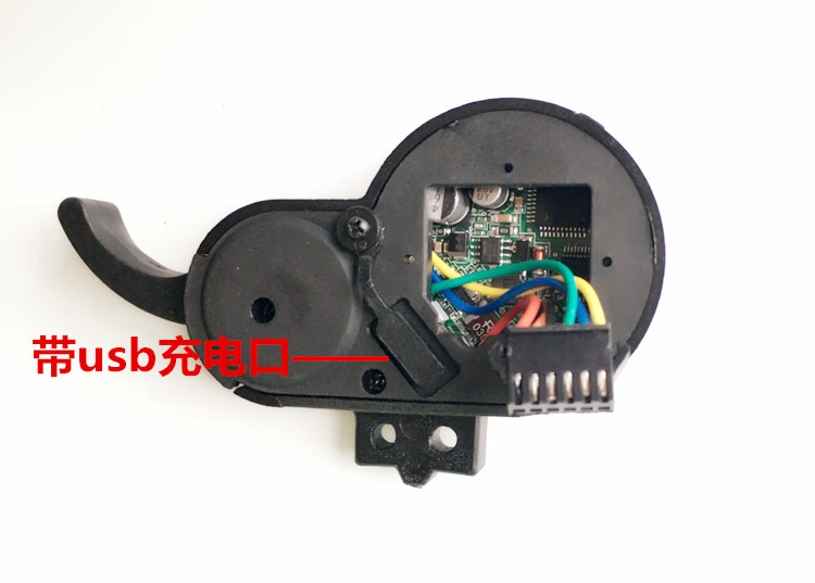 电动滑板车仪表液晶屏加速器里程表36v48v52v蓝彩屏通用多功能