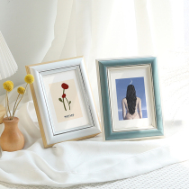 Small photo frame swinging table 5 inch 6 inches brief Euro style 7 inch 8 photo album Like a frame hanging wall can wash photos to frame the field wind