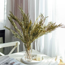 Natural fragrant wood dried flower plant dry branches flower arrangement bouquet with home window flower material soft decoration with grass