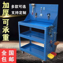 Factory direct heavy-duty three-layer tool cart mobile thickened trolley auto maintenance vehicle workshop mobile parts vehicle