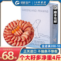 Arctic Shrimp Sweet Shrimp Sashimi Polar Bear Ice Shrimp Black Tiger Shrimp Sea Shrimp Arctic Shrimp Head Belly Seed Special Big Box Frozen