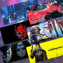 Cool two-dimensional game peripheral super large mouse pad computer keyboard table pad thick lock edge computer table pad e-sports keyboard pad Super game lock edge thick creative simple support customization