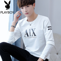 Playboy youth long sleeve T-shirt men Korean trend student handsome 2018 new autumn brand coat