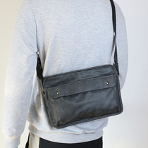 Single shoulder bag Male Skew Satchel 2021 New Japan-South Korea Fashion Young men and women Leisure 100 hitch small square bag grey