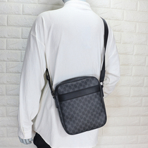 Tide Card Mens Single Shoulder Bag 2021 New Korean Version Fashion Skew Satchel Vertical business casual mens bag IPAD bag