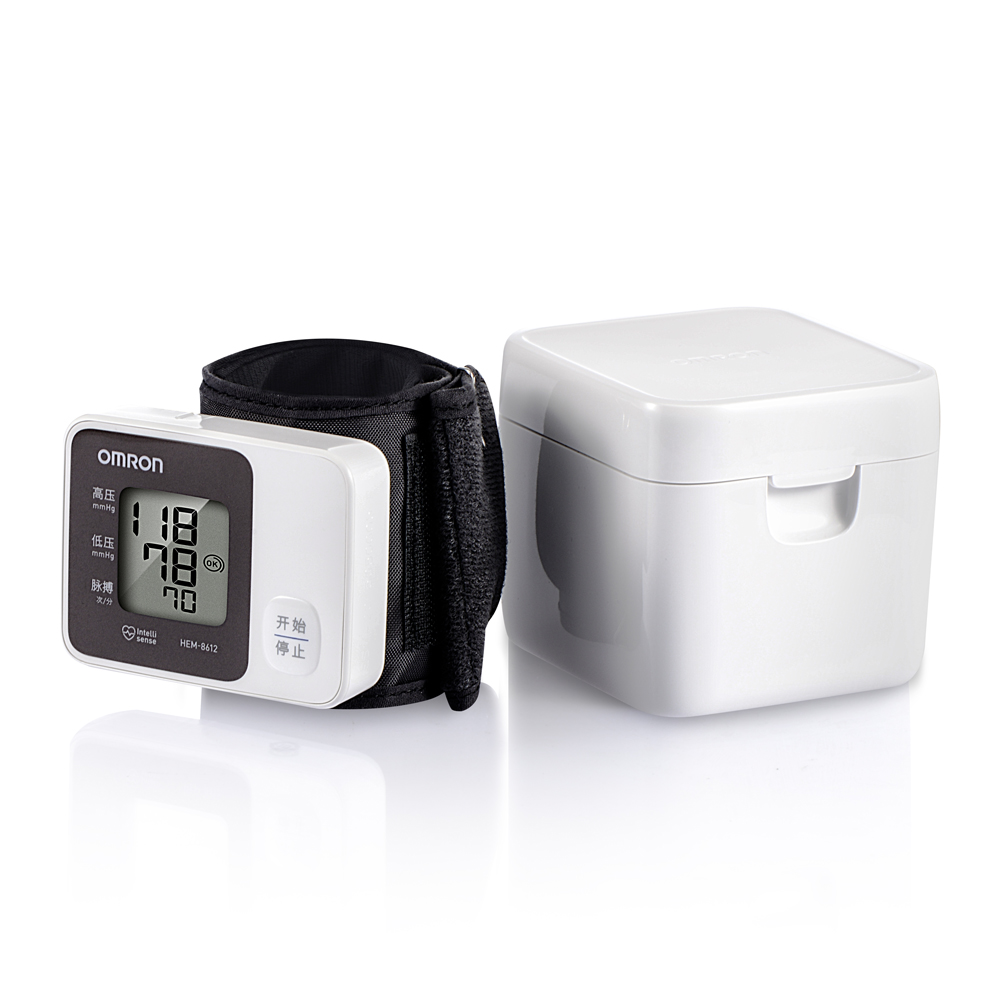 欧姆龙腕式电子血压测量仪HEM-8612家用医用omron量血压器血压计产品展示图1
