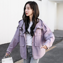 2022 New Early Spring Fall This Year Pop Jacket High-end Atmosphere Superior Sense Little Sub Windsuit Woman Short