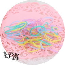 (Bubble home) BJD SD baby with super mini rubber band Hairband jelly black 3 points 4 points 6 points Universal