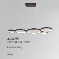 Sidon lighting Modern simple light luxury led chandelier Living room room lights Villa atmosphere lights Decorative branches shaped wrought iron lights