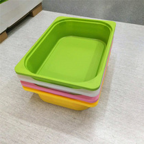 IKEA Home Shuffat Childrens Storage Box Debris Toy Drawing Case Cleaning Box