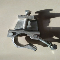 Building suspension beam fasteners Galvanized fasteners 48 pipe steel pipe shelf pipe fasteners Scaffolding fasteners Factory direct sales