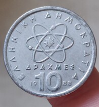 Old coins Greece 10 commemorative coins about 26mm coin collection year random