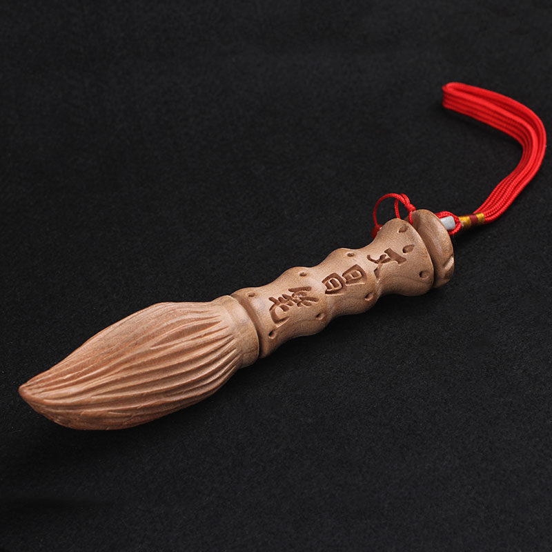 【慈航阁】开光桃木文昌笔挂件文昌笔摆件