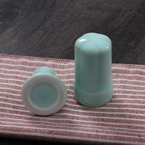 Cup China Green Porcelain Assorted Porcelain Toothpick Cylinder Ceramic Toothpick Box Fashion Creative Toothpick Seat Home Hotel Swing