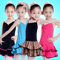 Satsai Vivs new childrens Latin dance dress Latin dress rehearswear dance dress Dancing Skirt dresses Dress Shirt