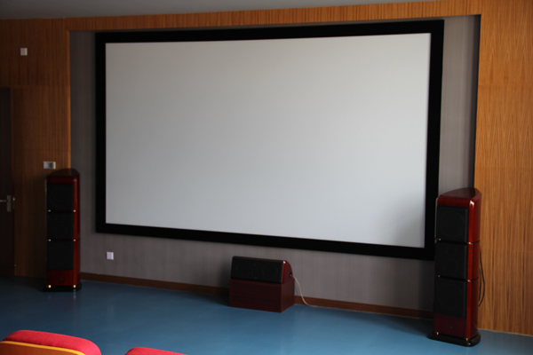 红叶厂家直销 160寸16:9画框金属幕 家用幕 画框幕金属幕布