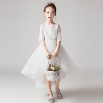  Childrens dress High-end female princess dress Flower girl wedding dress Host girl model catwalk birthday piano performance suit