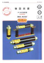 Imported German West Ba SIBA high voltage fuse domestic substitute 40 5KV current 6 3 ~ 63A optional
