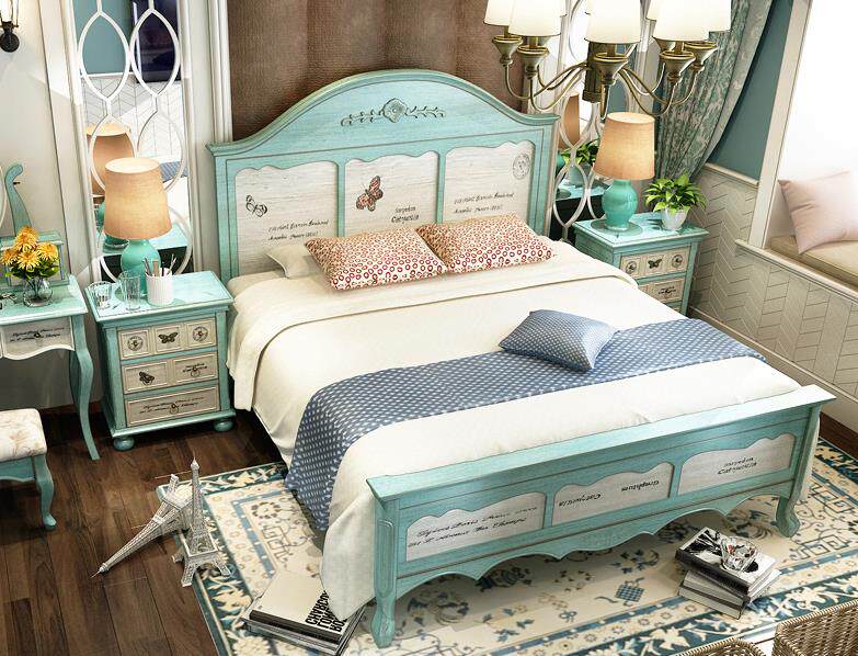 tokazz拓卡斯美式乡村公主床