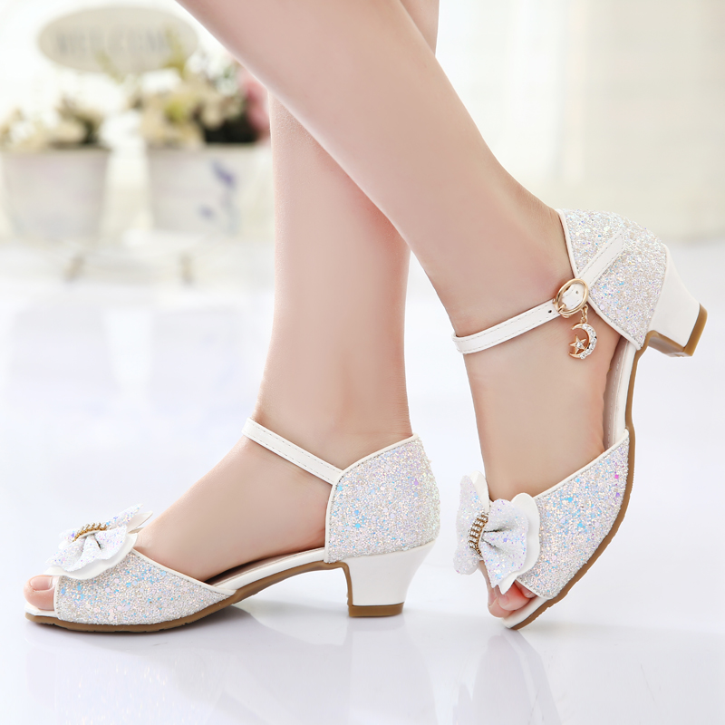 little girl heel sandals