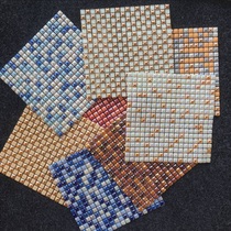 All-body crystal glass mosaic TV background wall stickers Swimming pool bathroom Bathroom Balcony Entrance bar table