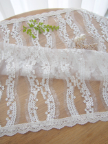 Retro French style bright sheet lace with multipurpose cover towel bed head cabinet dressing mirror dust-proof decorative cover cloth