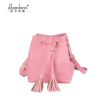 Zoldanie Bull Leather Bucket Bag New Head Layer Leather Single Shoulder Inclined Cross Women Bag Fashion Trend Casual Womens Bag Bag