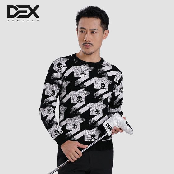 DEXGOLF men's sweater autumn and winter men's round neck sweater stretch comfortable warm long-sleeved sweater black
DEXGOLF men's sweater autumn and winter men's round neck sweater stretch comfortable warm long-sleeved sweater black