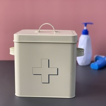 Nordic style Home trumpet Multi-functional moisture-proof Dust-proof Desktop containing cartridge lid minimalist Dormitory Finishing Medicine box