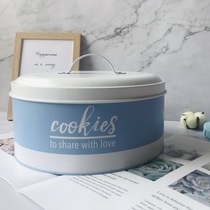 Nordic Style Festive Candy Snacks Seasoning containing box finishing box Living room Kitchen with cover Anti-mouse storage box