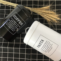 Sealed jar Sub-grade moisture-proof containing cereal storage tank for tea biscuits flour canned powdered milk in the kitchen