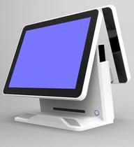 15 Inch Touch Cashier Machine POS All-in-one Dual Screen Clothing Shop Smoke Wine Mall Milk Tea Catering Ordering All-in-one