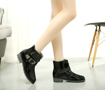Summer 2021 new fashion modern rain boots womens Korean version of trendy rubber shoes waterproof ins wind and rain boots rubber light