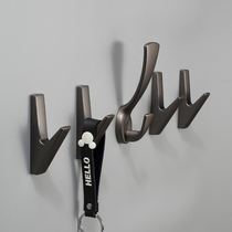 New Chinese clothes hook wardrobe clothes adhesive hook coat hook after Door Door shoe cabinet adhesive hook Wall clothes single hook