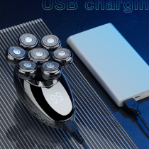 German technology seven knife head bald head artifact shaving head dedicated self-shaving hair barber electric shaver male