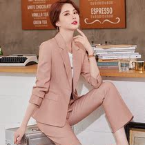 Blazer womens 2021 autumn and winter Korean fashion temperament casual small man high-end business suit suit suit suit