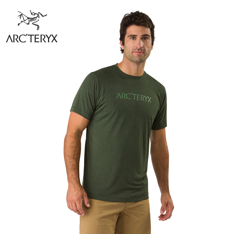 Arcteryx 始祖鸟男款户外吸湿排汗柔软舒适快干T恤Centre T-Shirt 