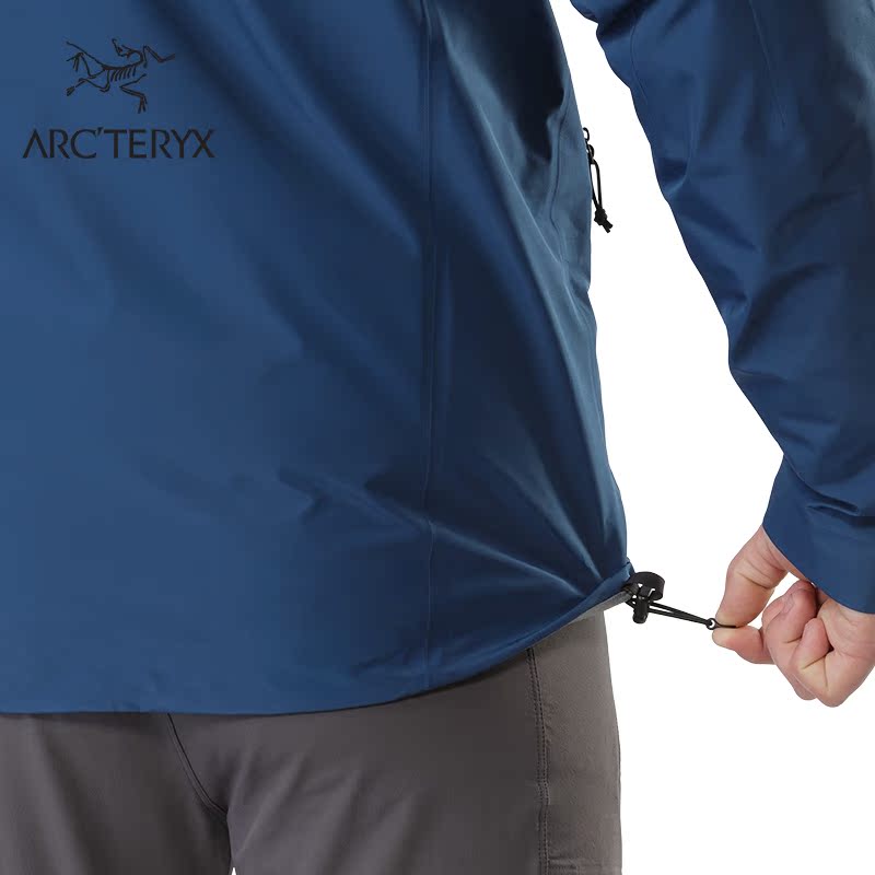 Arcteryx 始祖鸟男款防风防水轻量耐穿透气冲锋衣外套 Zeta LT 