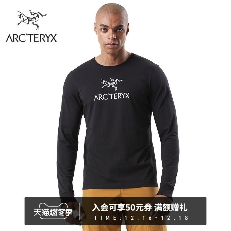 ARC'TERYX始祖鸟 男子 ARC'WORD T-SHIRT  长袖T恤 