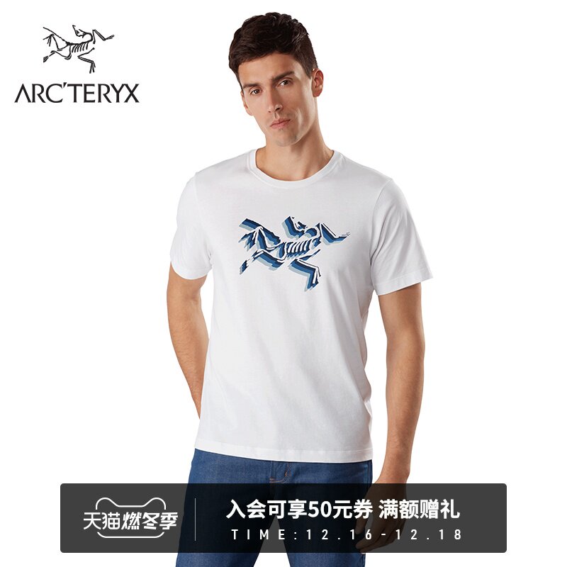ARC'TERYX始祖鸟 男子 BIRDSPECTIVE T-SHIRT  短袖T恤 