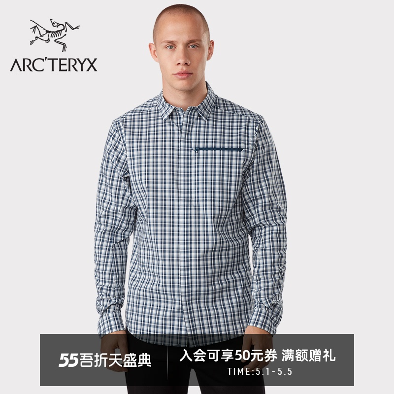 ARC'TERYX始祖鸟 男子 休闲  KASLO SHIRT  长袖衬衣 