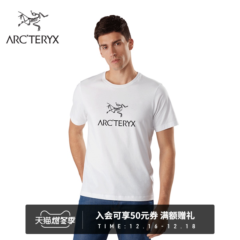 ARC'TERYX始祖鸟 男子 ARC'WORD T-SHIRT  短袖T恤 