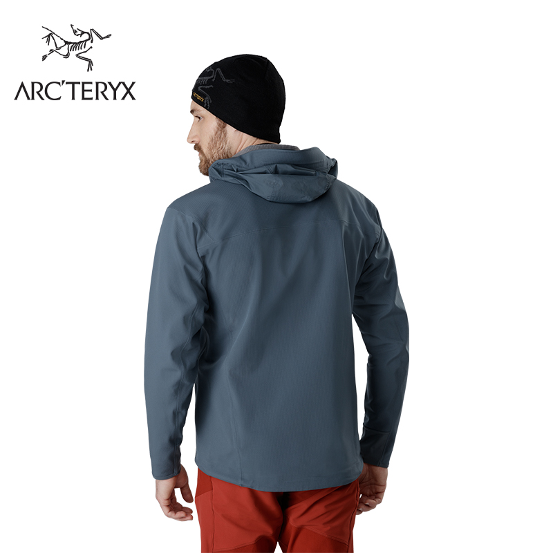 Arcteryx 始祖鸟男款硬面抓绒攀登防风软壳夹克上衣男 Acto FL 