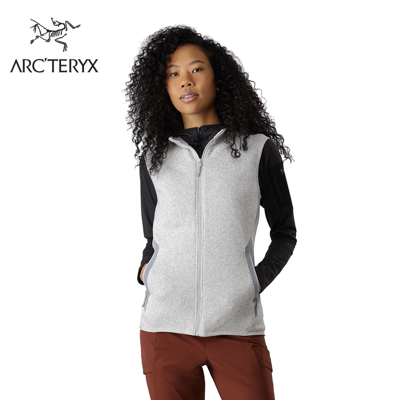 Arcteryx 始祖鸟女款19秋冬新款户外运动马甲抓绒夹克Covert Vest 