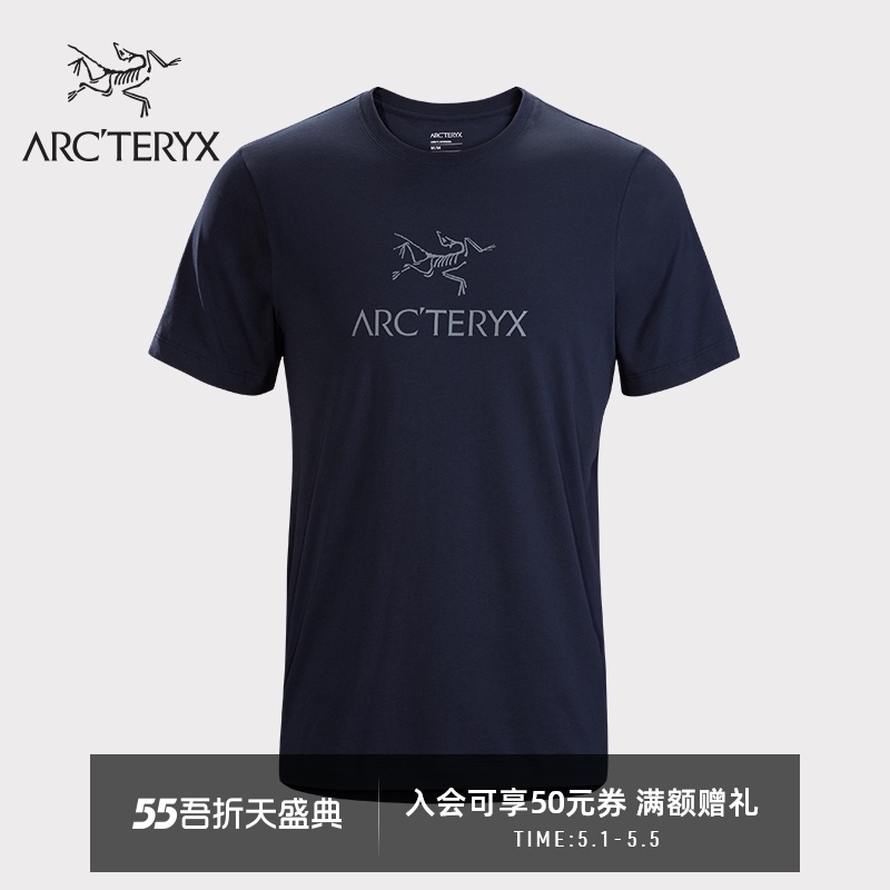 ARC'TERYX始祖鸟 男子 休闲  ARC'WORD T-SHIRT  短袖T恤 