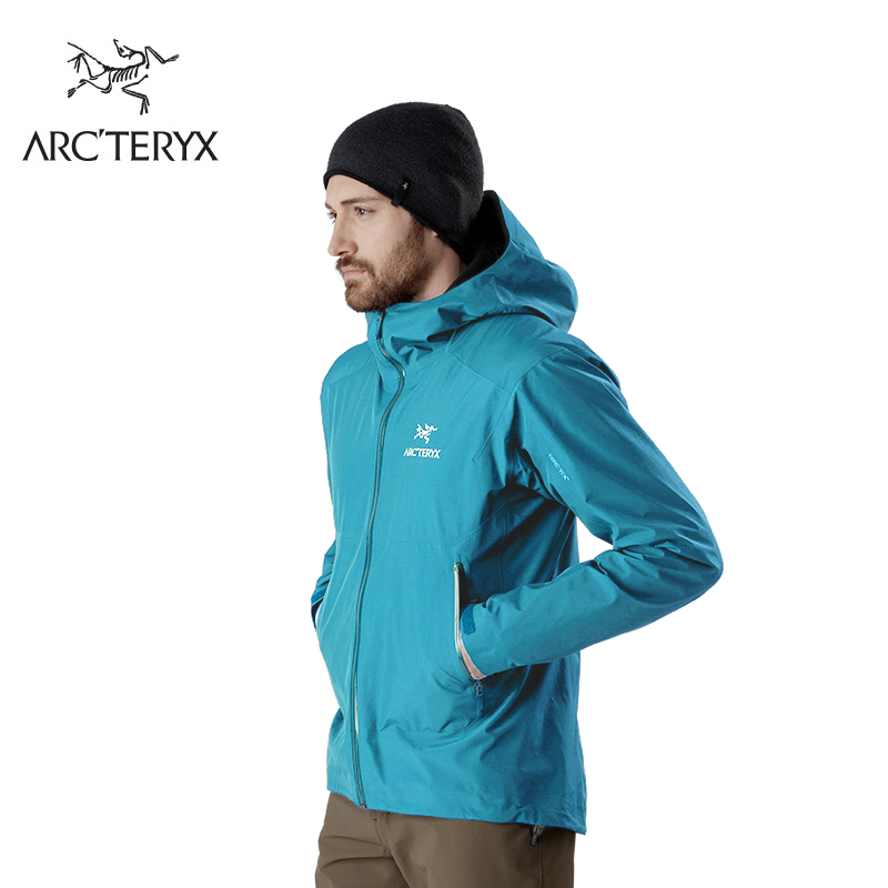 Arcteryx 始祖鸟男款轻量防水透气徒步冲锋衣户外硬壳男装Zeta SL 